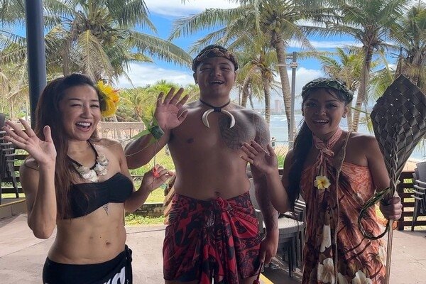 チャモロ文化継承イベントの様子