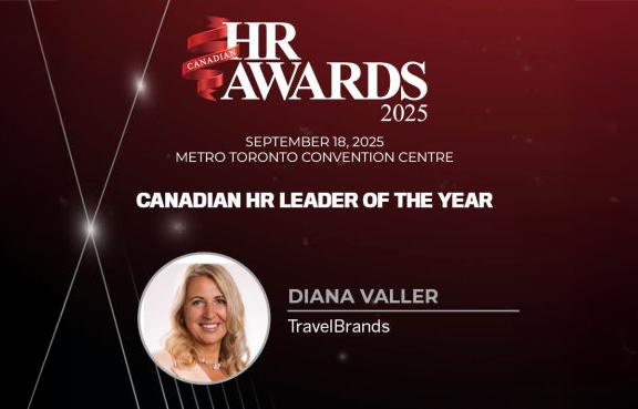 TravelBrands のCHROが「Canadian HR Leader of the Year Award 」を受賞